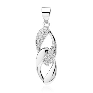Pandantiv argint cu pietre DiAmanti Z2065CR_W-DIA (Argint 925‰ 1,7 g.)